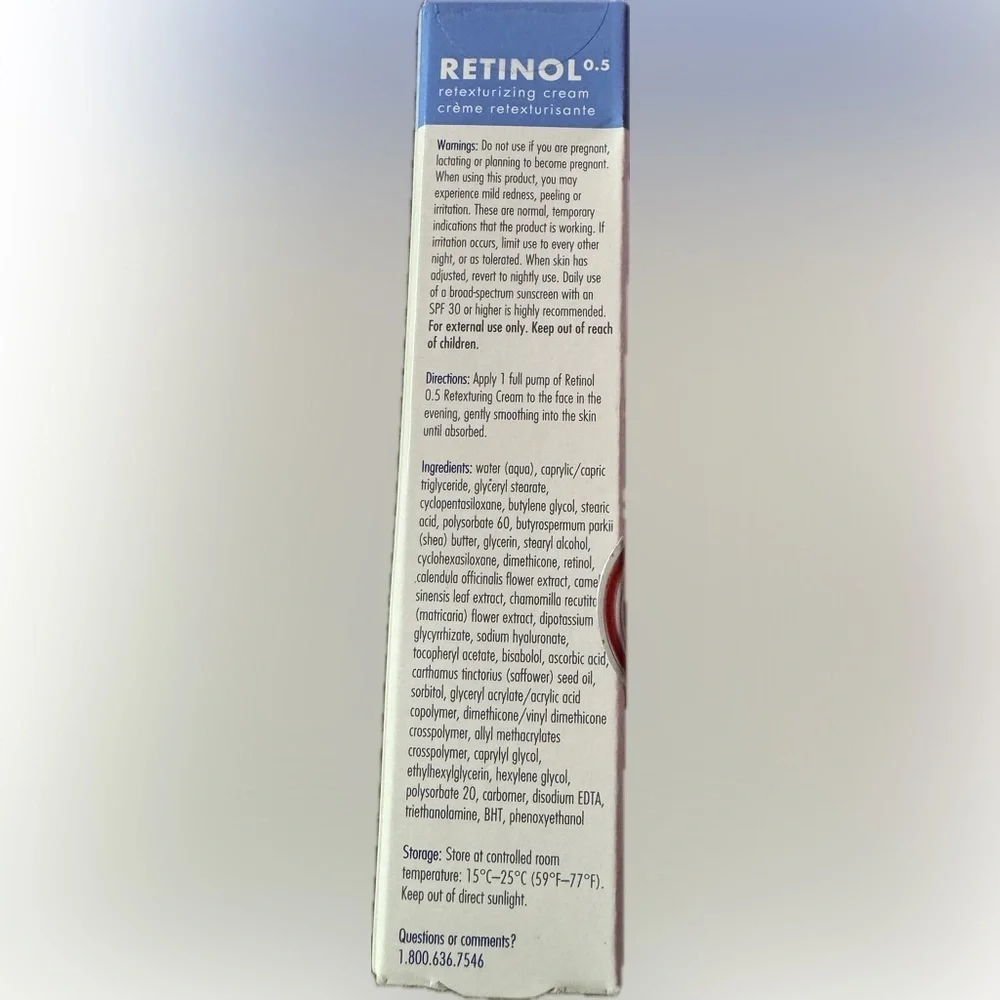 Clinical Retinol 0.5 Retexturizing Cream 1 oz
